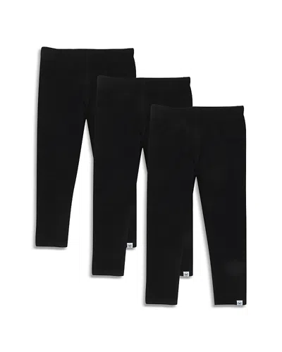 Honest Baby Girls' Leggings, Pack Of 3 - Baby In Black