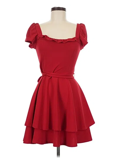 Pre-owned Honey And Rosie Cocktail Dress In Red