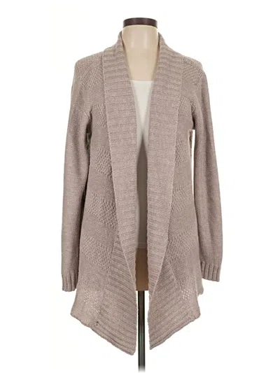Pre-owned Honey Belle Cardigan Sweater In Tan