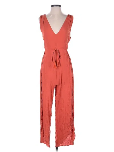 Pre-owned Honey Belle Jumpsuit In Pink
