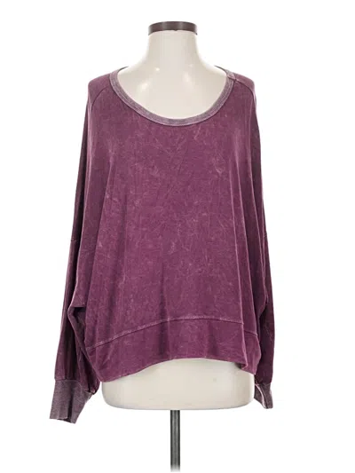 Pre-owned Honey Belle Pullover Sweater In Burgundy