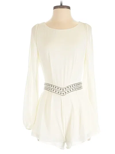 Pre-owned Honey Belle Romper In Ivory