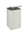 Honey Can Do Collapsible Square Hamper With Lid In Natural