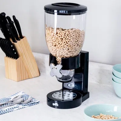Honey Can Do Zevro Cereal Dispenser In Black