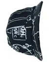 HONEY FUCKING DIJON BLACK MONOPRINT CAP
