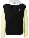 Honey Fucking Dijon Photograph-print Colour-block Hoodie In Black