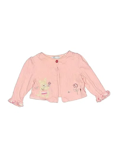Pre-owned Honey Pot Babies' Long Sleeve Blouse In Pink
