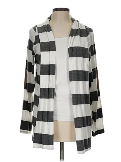 Pre-owned Honey Punch Cardigan Sweater In Gray