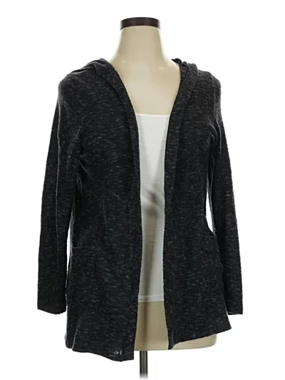 Pre-owned Honey Punch Cardigan Sweater In Gray