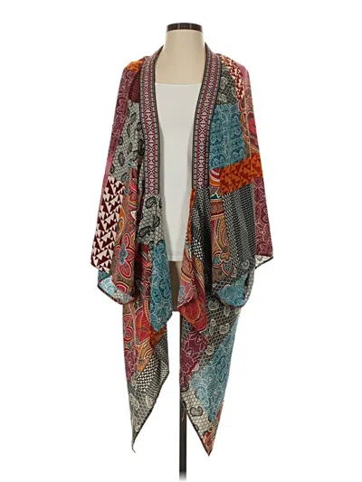 Pre-owned Honey Punch Cardigan Sweater In Teal