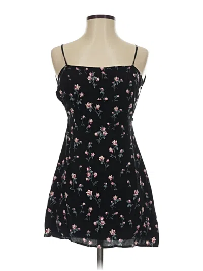 Pre-owned Honey Punch Casual Dress In Black