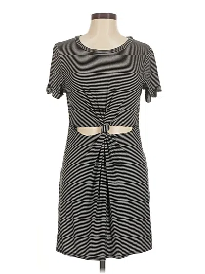 Pre-owned Honey Punch Casual Dress In Gray