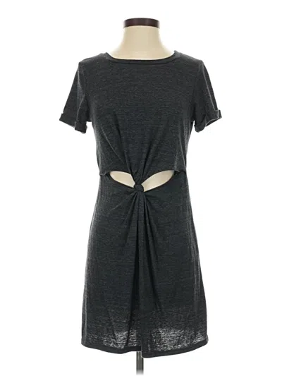 Pre-owned Honey Punch Casual Dress In Gray