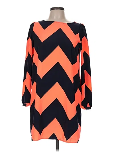 Pre-owned Honey Punch Casual Dress In Orange