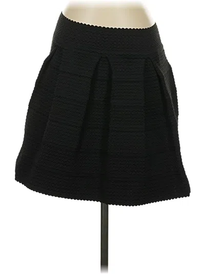 Pre-owned Honey Punch Casual Skirt In Black