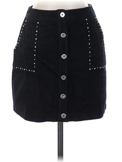 Pre-owned Honey Punch Casual Skirt In Black