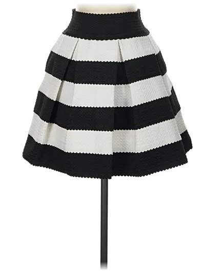 Pre-owned Honey Punch Casual Skirt In Black