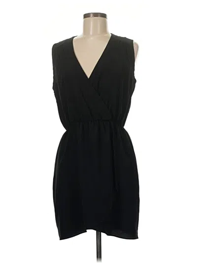 Pre-owned Honey Punch Cocktail Dress In Black