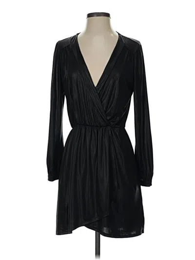 Pre-owned Honey Punch Cocktail Dress In Black