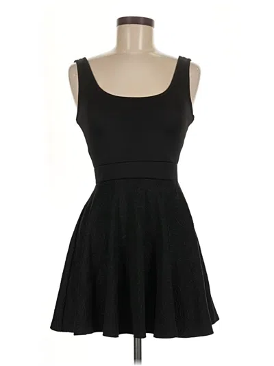 Pre-owned Honey Punch Cocktail Dress In Black