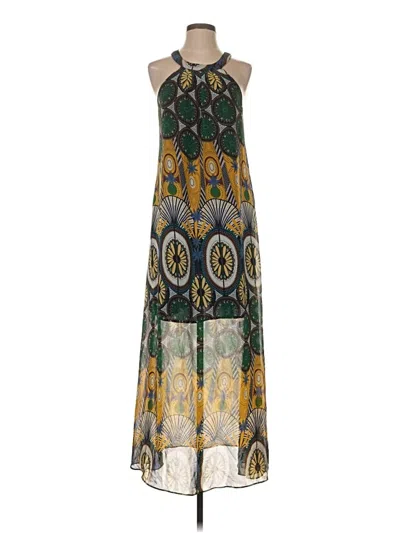 Pre-owned Honey Punch Cocktail Dress In Green