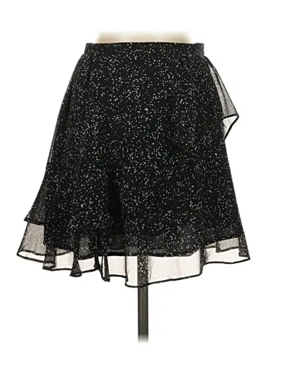 Pre-owned Honey Punch Formal Skirt In Black