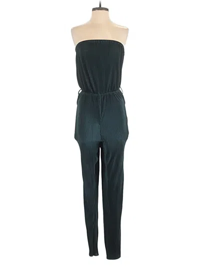 Pre-owned Honey Punch Jumpsuit In Teal