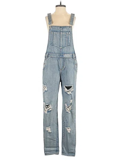 Pre-owned Honey Punch Overalls In Blue