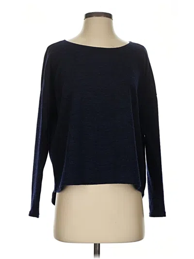 Pre-owned Honey Punch Pullover Sweater In Blue