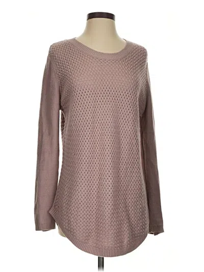 Pre-owned Honey Punch Pullover Sweater In Brown