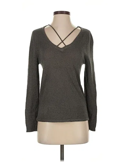 Pre-owned Honey Punch Pullover Sweater In Gray