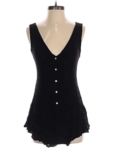 Pre-owned Honey Punch Romper In Black