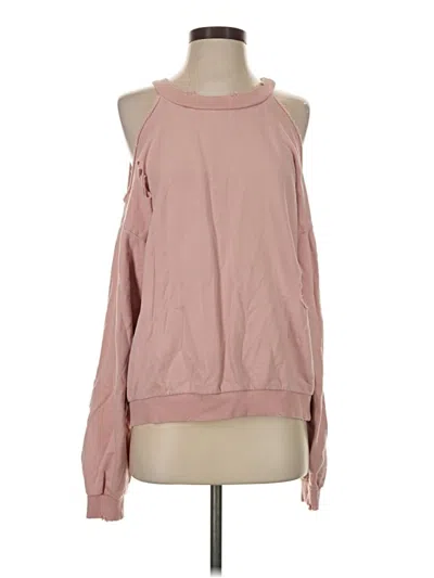 Pre-owned Honey Punch Sweatshirt In Pink