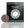 Honeybee Gardens Pressed Powder Eye Shadow Single In Matte Dark Plum Mauve
