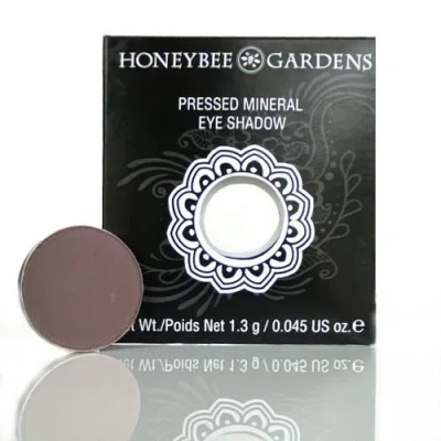 Honeybee Gardens Pressed Powder Eye Shadow Single In Matte Dark Plum Mauve