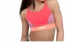 Honeycut Kitty Top In Neon Orange & Sherbet Pink In Multi