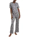 Honeydew 2pc All American Jersey Pajama Set In Gray