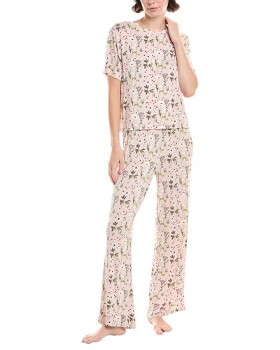 Honeydew 2pc All American Jersey Pajama Set In Neutral