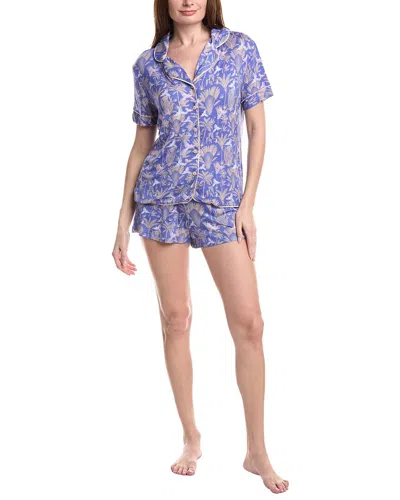 Honeydew 2pc All American Shortie Set In Blue