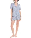 Honeydew 2pc All American Shortie Set In Multi