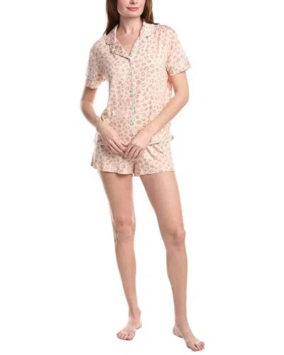 Honeydew 2pc All American Shortie Set In Neutral