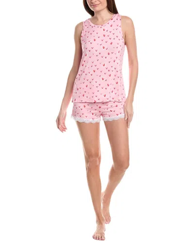 Honeydew 2pc All American Shortie Set In Pink