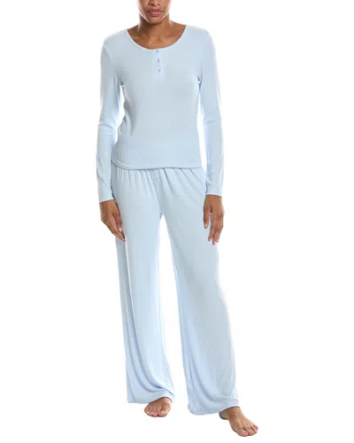 HONEYDEW HONEYDEW 2PC BLISSFUL LONG HENLEY SET