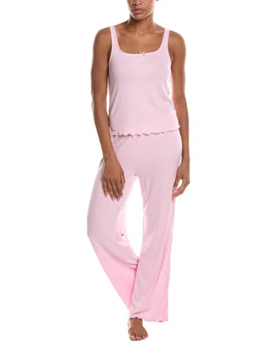 Honeydew 2pc Blissful Tank & Pant Pajama Set In Pink