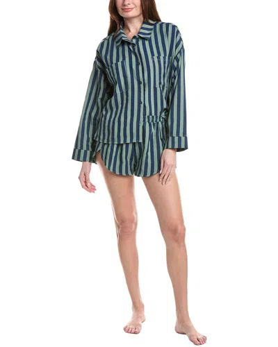 Honeydew 2pc Brunch Date Pajama Set In Green