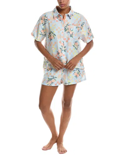Honeydew 2pc Brunch Date Shortie Pajama Set In Multi