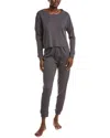Honeydew 2pc Coffee Date Lounge Set In Gray