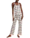 Honeydew 2pc Dream Team Pajama Pant Set In White