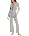 Honeydew Dreamland Lounge Rib Pajamas In Gray