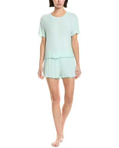 Honeydew 2pc Dreamland Shortie Set In Green